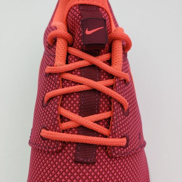 Nike Roshe Ones Womens Size 7.5 Deep Garnet Bright Crimson Running Shoes - Picture 9 of 12